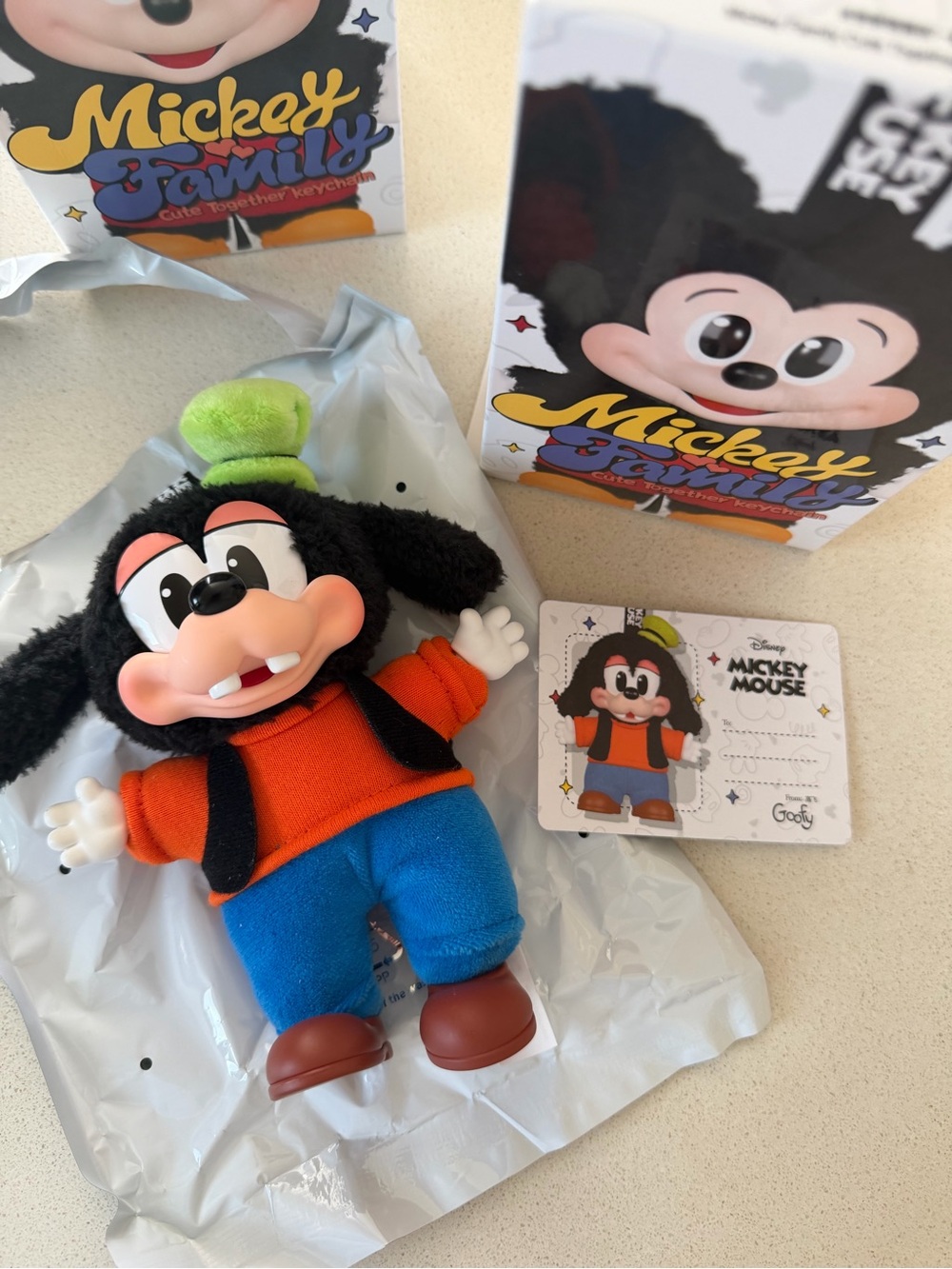 POPMART Mickey and Friends Goofy Keychain